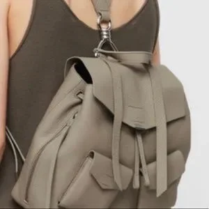 All Saints | Bags | Allsaints Captain Lea Leather Backpack  display picture 3